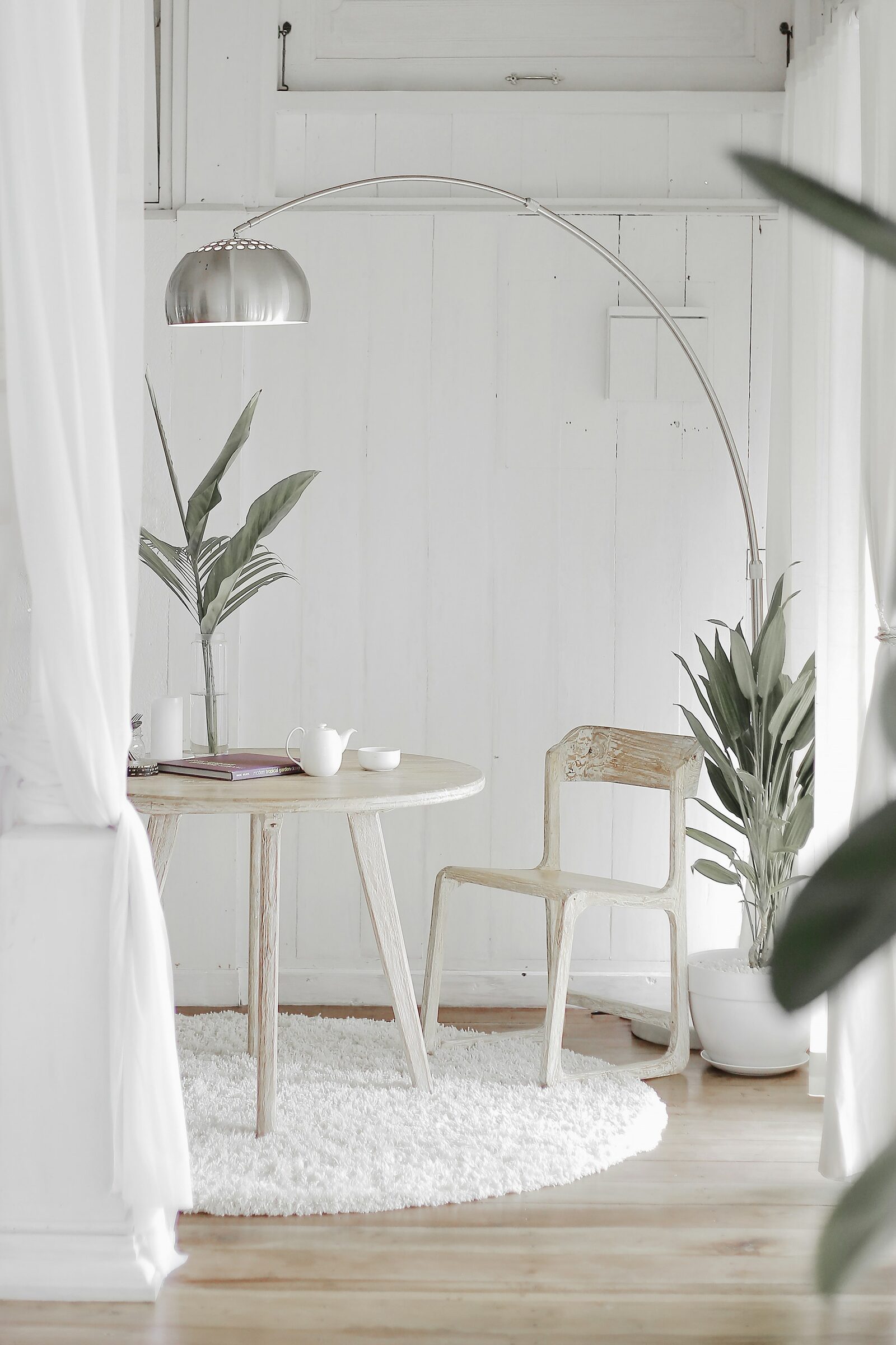 Un intérieur calme et lumineux